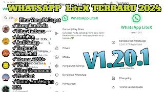 Whatsapp Terbaru Lite X Whatsapp 2024 • Wa Mod Terbaru Anti Blokir [upl. by Nodnyl]