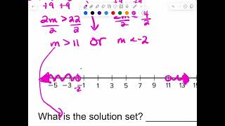 Algebra Module 6Lesson 4 Solving Absolute Value Inequalities [upl. by Sarad416]