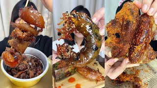 Eating a spicy and flavourful food dishes Chinese Food Challenge 1 [upl. by Aerdnaek]