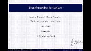 Transformadas de Laplace [upl. by Ahsem]