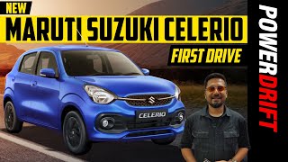 Maruti Suzuki Celerio  First Drive Review  PowerDrift [upl. by Zingale862]