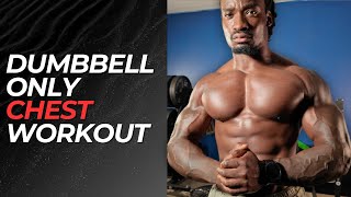 Build a BIGGER Chest FAST 15Minute Dumbbell CHEST Workout [upl. by Durarte]