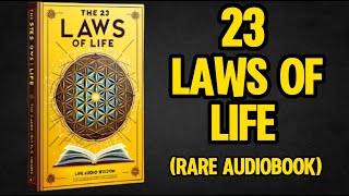 The 23 Laws Of Life MASTER These UNIVERSAL LAWS That GOVERNS YOUR LIVES DAILY AudioBook [upl. by Nilyak]