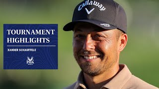 Xander Schauffele Extended Tournament Highlights  2024 PGA Championship [upl. by Anh]