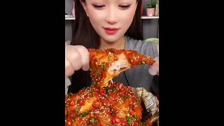 Spicy Chicken ASMR The Sounds of Deliciousness mukbang [upl. by Ahsyle62]