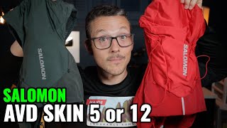 How To Choose Salomon ADV Skin 5 vs 12 Best Salomon Running Pack For Ultramarathon [upl. by Ackley]