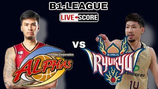 Koshigaya Alphas vs Ryukyu Golden Kings  BLEAGUE Live Scoreboard [upl. by Yllas]