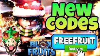 CHRISTMAS UPDATE ALL NEW WORKING CODES IN BLOX FRUITS 2023 BLOX FRUITS CODES [upl. by Aieken]