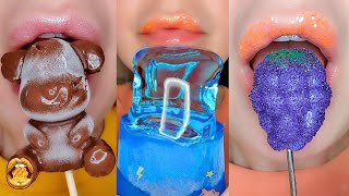 12 Minutes Sleep Relax Study ASMR Satisfying Eating Emoji Food Challenge Compilation Mukbang 먹방 [upl. by Anadal621]