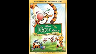 The Tigger Movie 2Disc 10th Anniversary Edition 2009 DVD Overview DVD Only [upl. by Netsirhk]