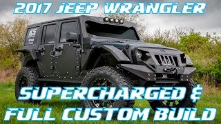 2017 Jeep Wrangler Supercharged Rubicon custom built by Keystone Styling [upl. by Siron621]