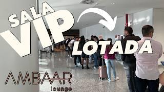 SALA VIP AMBAAR no Aeroporto de Viracopos Será que Vale a Pena Entrar [upl. by Birck279]