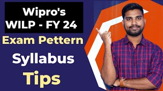 Wipro WILP FY24 exam pattern and syllabus  Wipro wilp 2022 exam tips [upl. by Nussbaum]