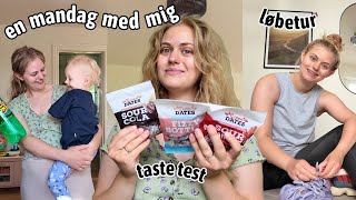 en mandag med arbejde løbetur oprydning og taste test  vlog [upl. by Vincelette369]