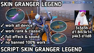 NO PW SCRIPT SKIN GRANGER LEGEND [upl. by Ameekahs161]