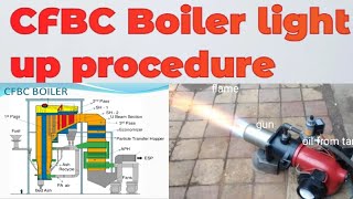 cfbc Boiler light up cfbc boiler procedure in hindi [upl. by Jonme]