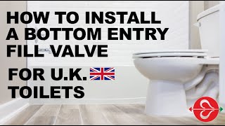 How to Install a Fluidmaster Bottom Entry Fill Valve  For UK Customers [upl. by Lambrecht]