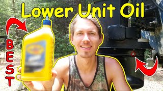 The BEST Outboard Lower Unit Oil [upl. by Eintrok]