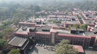 Drone View of Dharan BPKIHS ThulungPhoto thulungphoto drone bpkihs dharan [upl. by Naryk257]