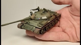 Building And Painting The 172 T54B From AMMO [upl. by Ahseit460]