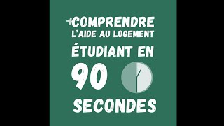 La Caf décrypte pour vous  laide au logement étudiant [upl. by Annitsirhc]