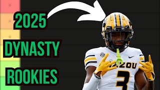 Dynasty Rookie Rankings  2025 [upl. by Kila]