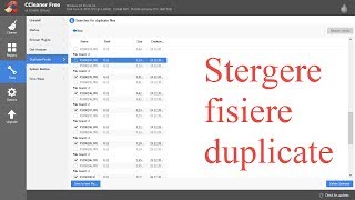 Gasește și șterge fișierele duplicate din calculator [upl. by Nalani590]