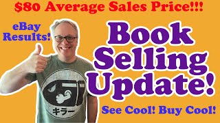 1700 of Books Sold on eBay Average Sales Price of 80 Book Selling Update What Works for Me [upl. by Inahc]