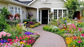 Front Yard Landscaping Create a Beautiful Green Living Space Simple and BudgetFriendly [upl. by Eelarual]