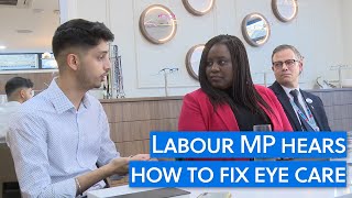 Marsha de Cordova MP discusses changes needed in eye care [upl. by Yorgen]