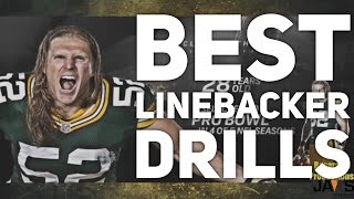 The BEST Linebacker Drills  FOR BEGINNERS [upl. by Ellecrag482]