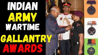 Wartime Gallantry Awards Indian Army [upl. by Yrotciv904]