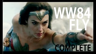 WW84 FLYING SCENE  Complete Music Soundtrack quotSUNSHINEquot ADAGIO IN D MINOR [upl. by Benedetta]