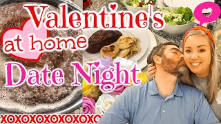 VALENTINES DATE NIGHT AT HOME  DINNER RECIPES FOR TWO  WHATS FOR DINNER  JESSICA ODONOHUE [upl. by Tica]