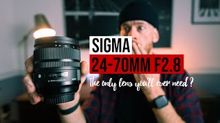 Sigma 2470mm F28  The Most Important Lens Youll Ever Own [upl. by Clapper658]