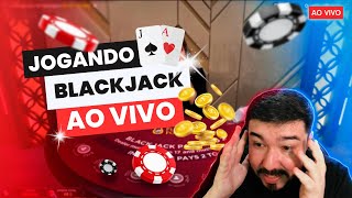 Jogando Blackjack AO VIVO 14 [upl. by Zashin]