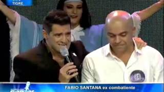 Soñando por cantar  Luciano Pereyra cantó junto Fabio Santana ex combatiente de Malvina [upl. by Tedder]