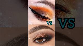 Orange 🧡 Vs yellow 💛 eye shadow 🛍️ cup 🛍️ lipstick 💄🛍️ frock 🛍️ etc youtubeshorts shorts [upl. by Adnauqaj105]