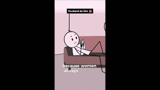 Husband Be Like 🤣 Why Women Speak 30000 Words a Day And Men Only 15000 [upl. by Helsa596]