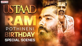 Ustaad Ram Pothineni Birthday Special Scenes  Rapo  Hindi Dubbed Movie  Aditya Movies [upl. by Levitt]