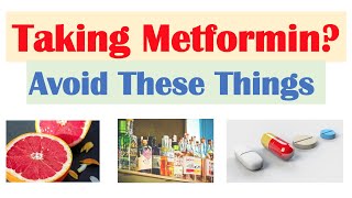 What To Avoid When Taking Metformin  Drug Interactions  Pharmacology [upl. by Lucchesi841]