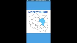 🇵🇱 WOJEWÓDZTWA W POLSCE 🇵🇱 Karolek i Polska cz14 shorts [upl. by Noemad]