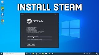 How to Install Steam on Windows 10 [upl. by Proudlove879]