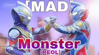 MAD ULTRAMAN TRIGGER amp DECKER  MONSTER REOL [upl. by Emad]