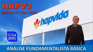 HAPV3  HAPVIDA PARTICIPAÇÕES E INVESTIMENTOS ANÁLISE FUNDAMENTALISTA BÁSICA PROF SILAS DEGRAF [upl. by Dorreg485]