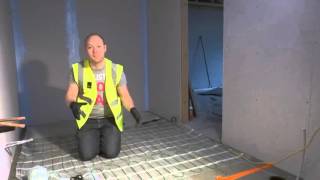 How to Install Electric Underfloor Heating [upl. by Uzia471]