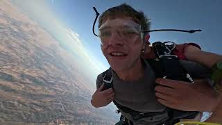 Jethro goes skydiving at Skydive Yosemite [upl. by Colyer]