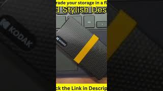 Kodak X200 Portable SSD 2TB 1TB USB 31Type C External Drive Hard Disk 512GB 256GB Solid State Drive [upl. by Ahsilahs308]