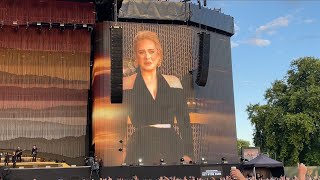 Adele “Hello” LIVE at BST Hyde Park London 7122 [upl. by Hussein]