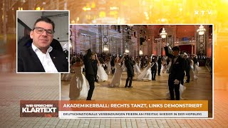 Wir sprechen Klartext Akademikerball  Rechts tanzt Links demonstriert [upl. by Karoline]